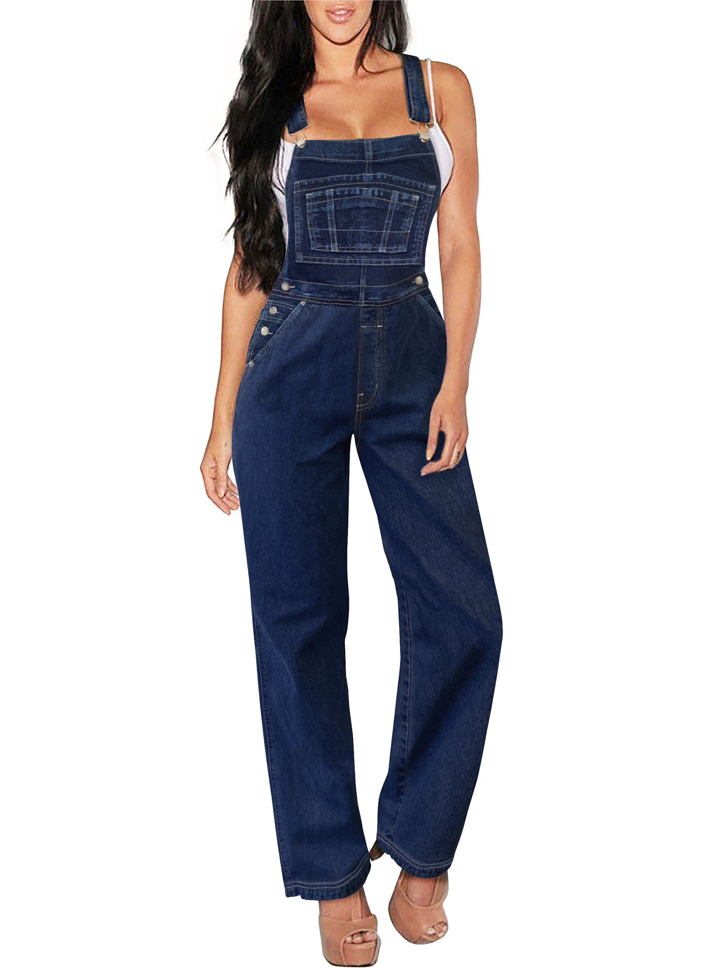 Women's Denim Overalls