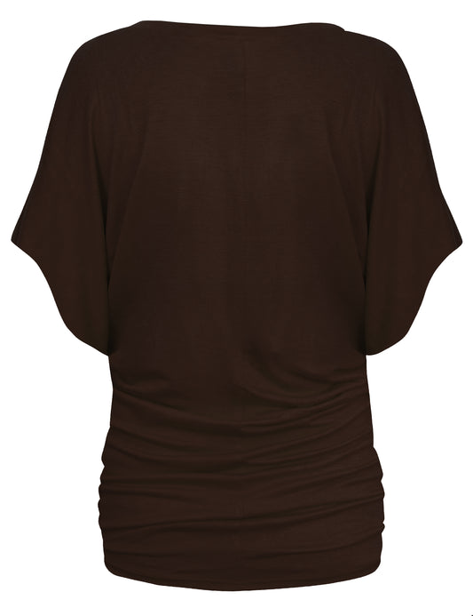 Women's Plus Scoop Neck Dolman Top