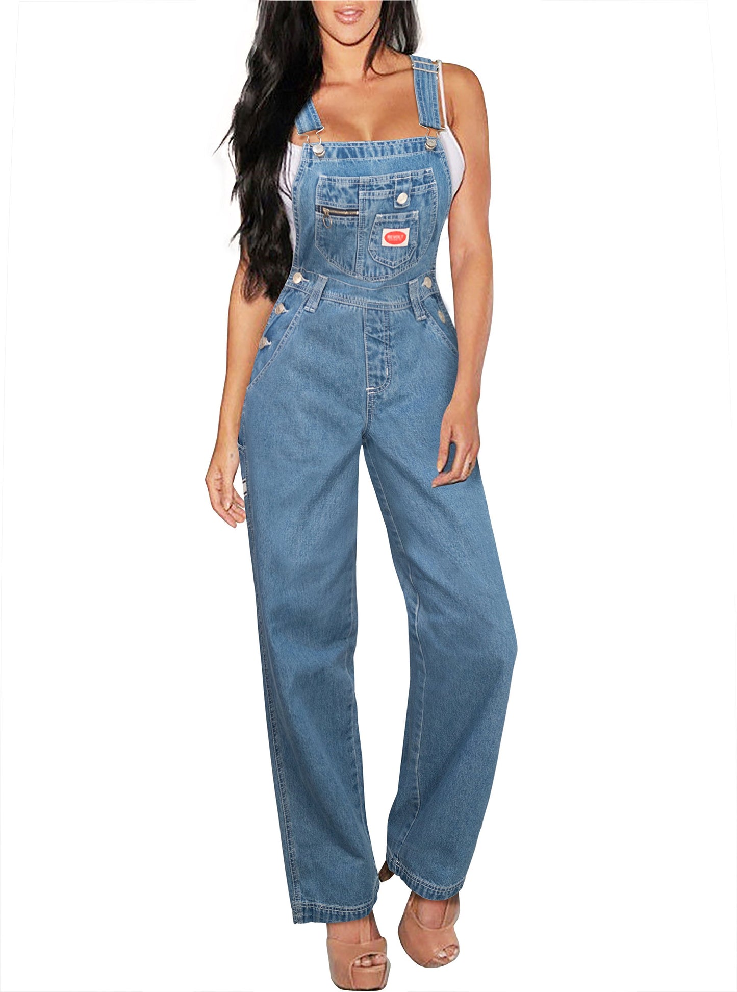 Women's Denim Overalls